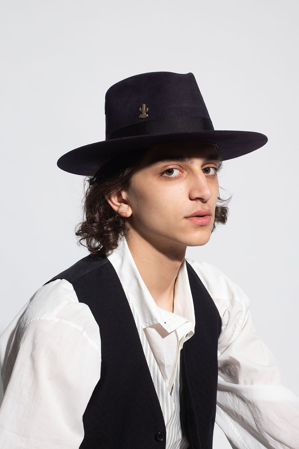 Nick Fouquet ‘Cenote’ hat with bow